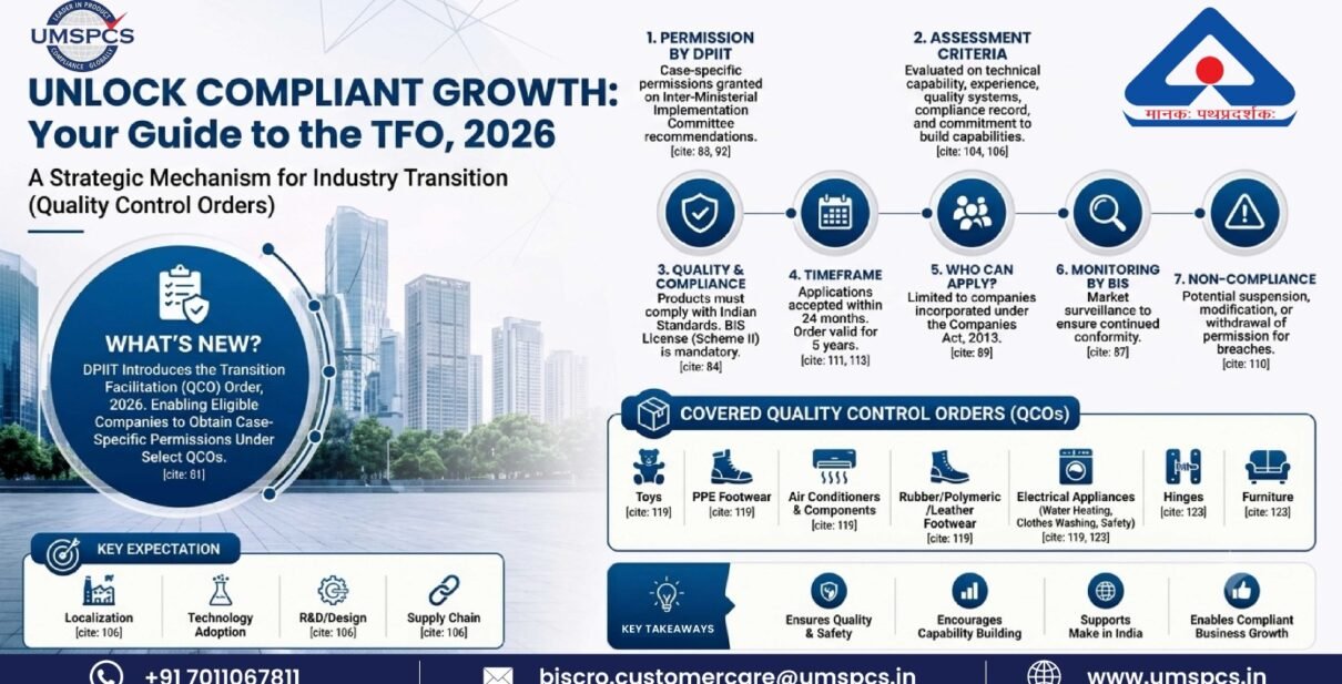 DPIIT Introduces Transition Facilitation 2026