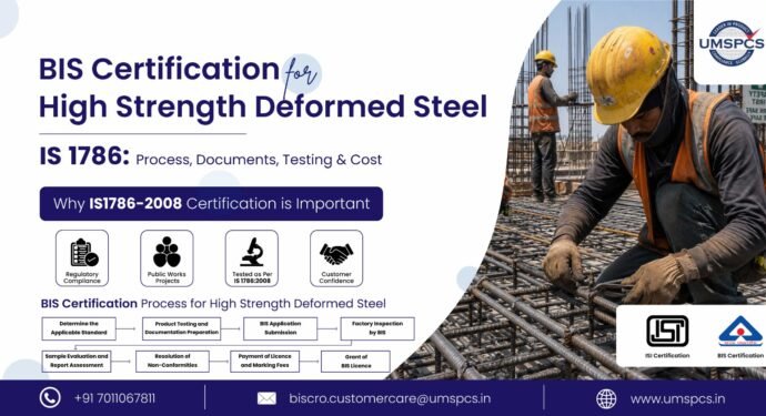 BIS Certification for High Strength Deformed Steel IS 1786