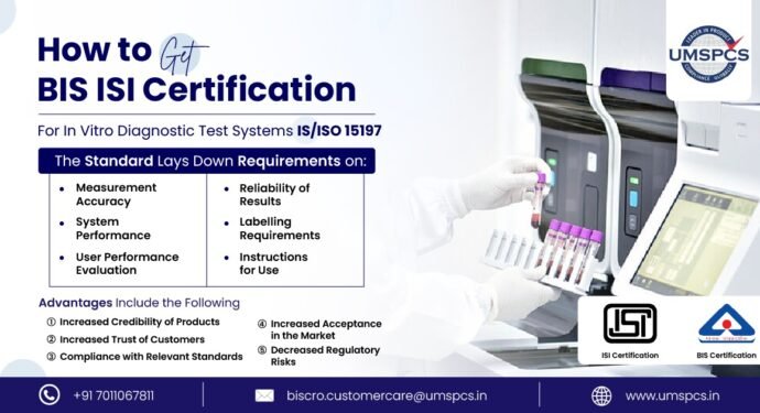 How to Get BIS ISI Certification for In Vitro Diagnostic Test Systems