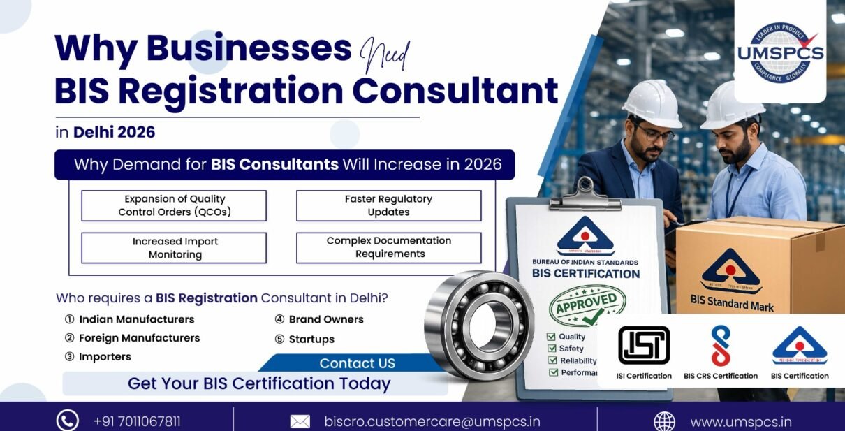 BIS Registration Consultant in Delhi 2026