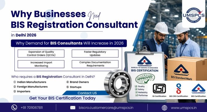BIS Registration Consultant in Delhi 2026