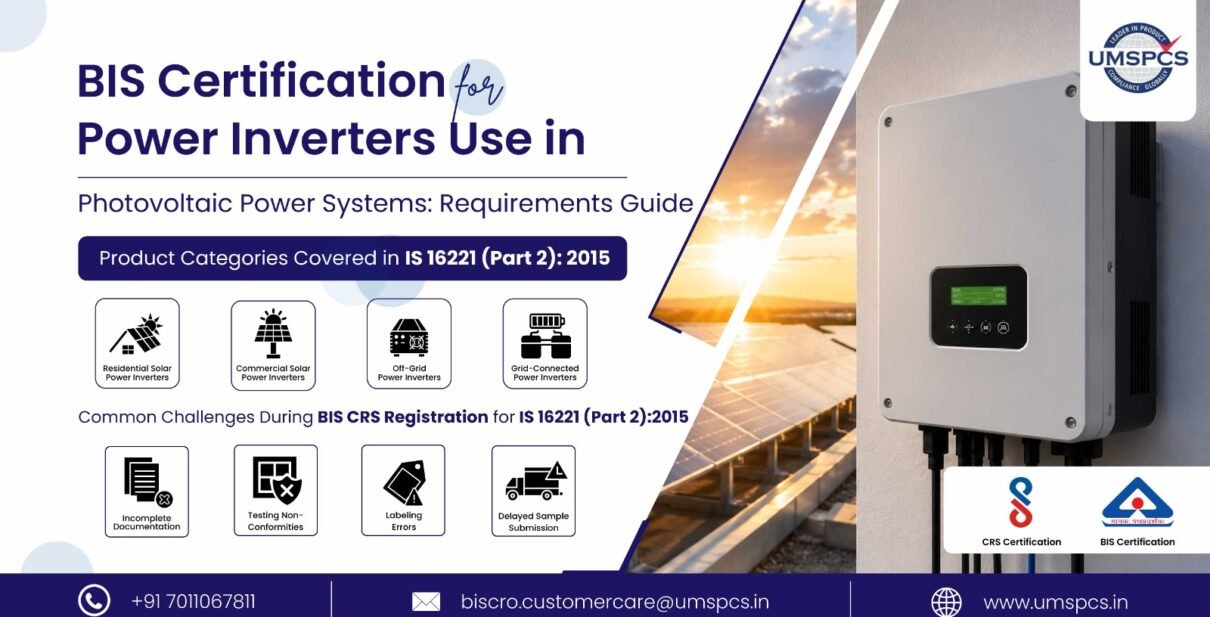 BIS Certification for Power Inverters