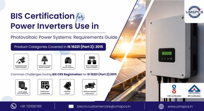 BIS Certification for Power Inverters
