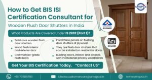 BIS ISI Certification Consultant for Wooden Flush Door Shutters in India