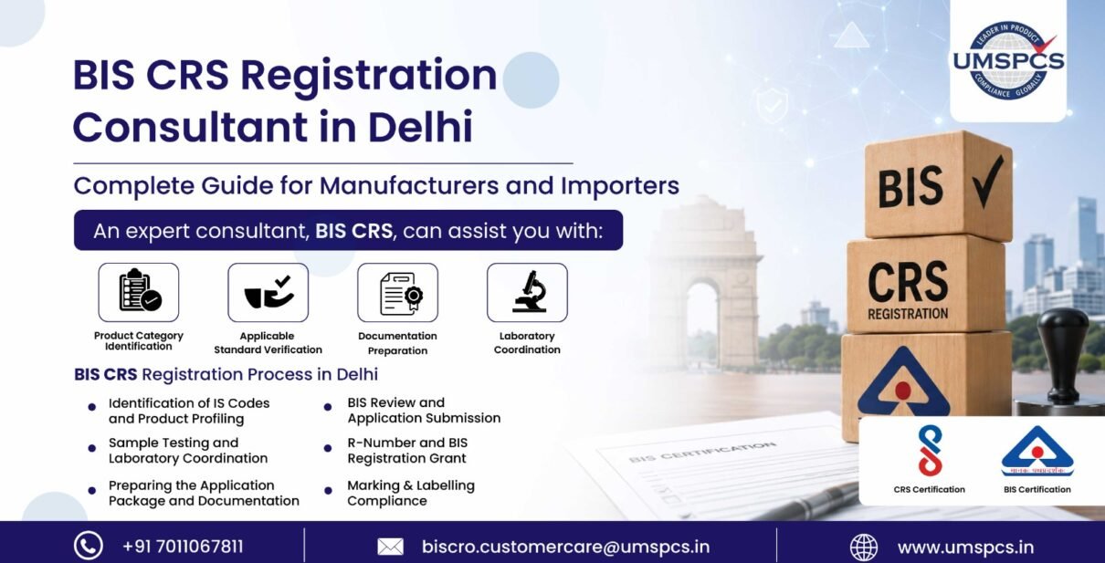 BIS CRS Registration Consultant in Delhi