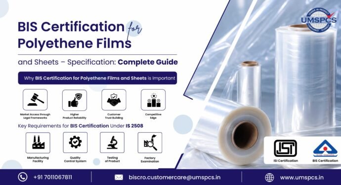 BIS Certification for Polyethene Films and Sheets