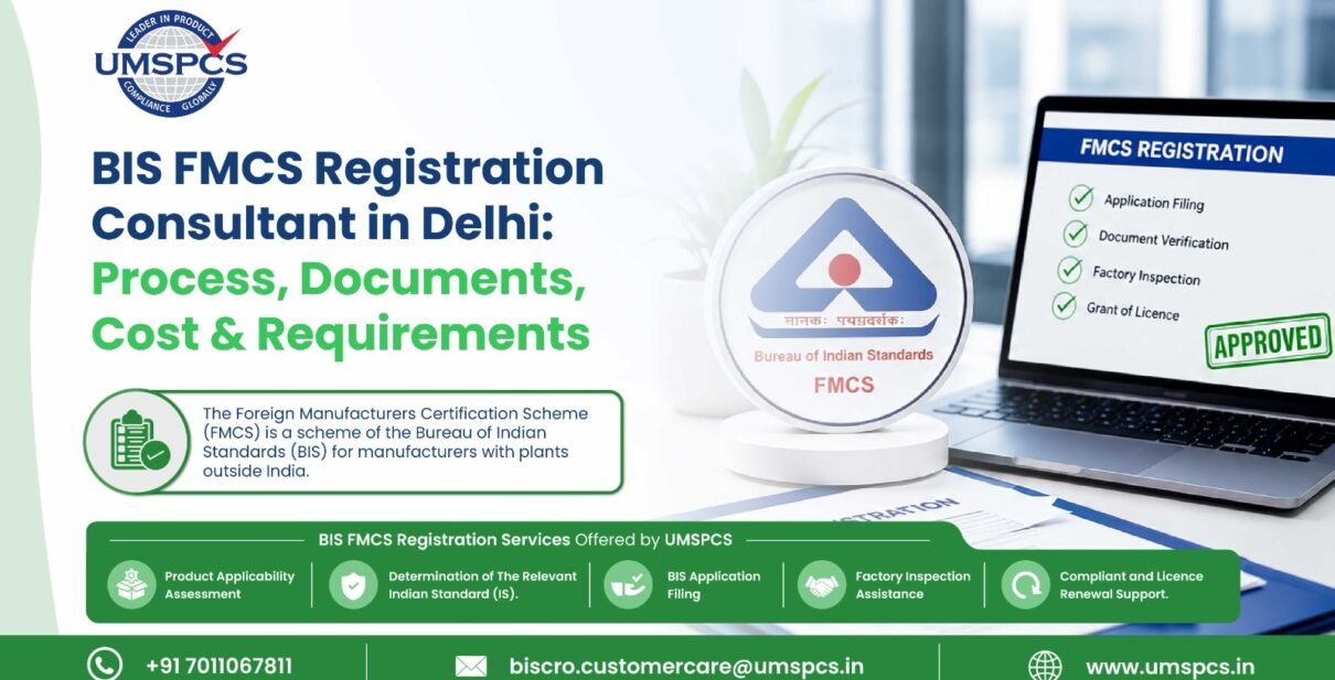 BIS FMCS Registration Consultant in Delhi