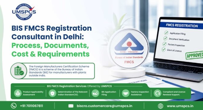 BIS FMCS Registration Consultant in Delhi