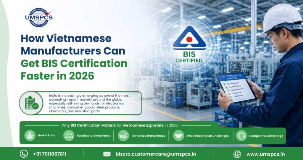How Vietnamese Manufacturers Can Get BIS Certification Faster in 2026
