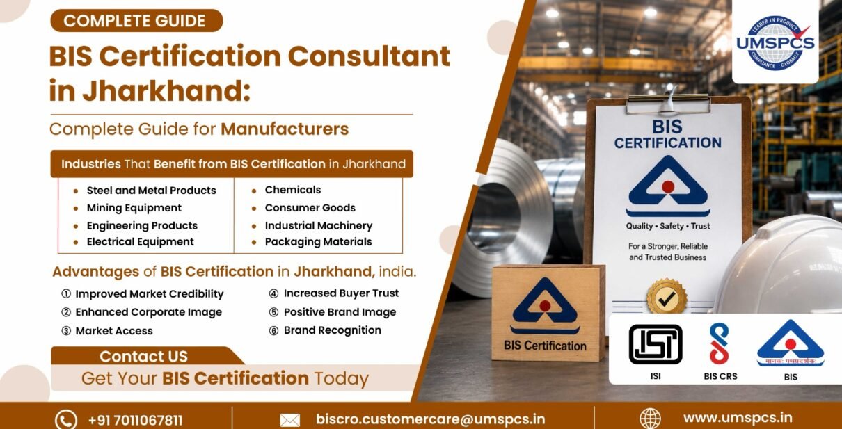 BIS Certification Consultant in Jharkhand