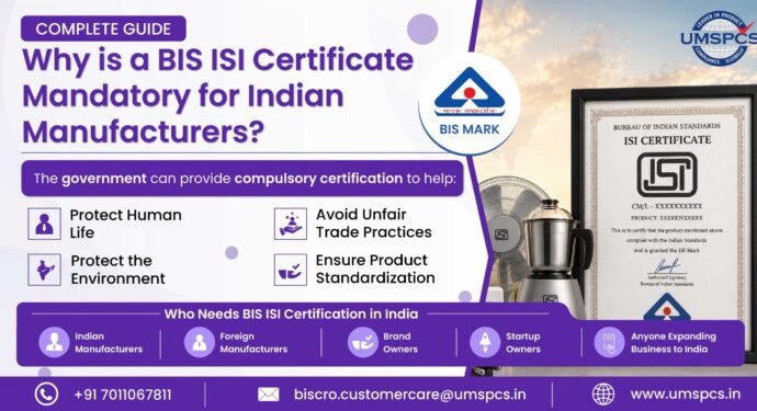 BIS ISI Certification Consultant in Jharkhand