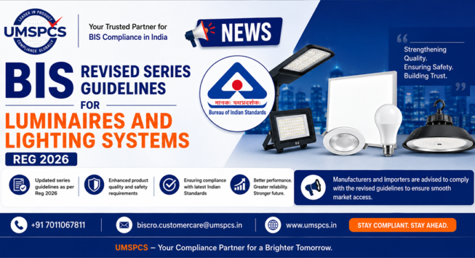 BIS Revised Series Guidelines for Luminaires and Lighting Systems 2026