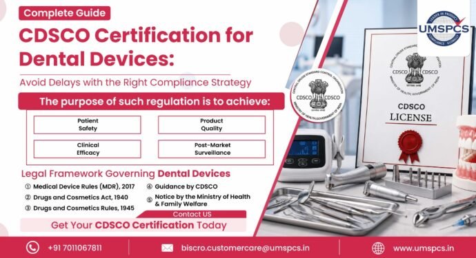 CDSCO Certification for Dental Devices
