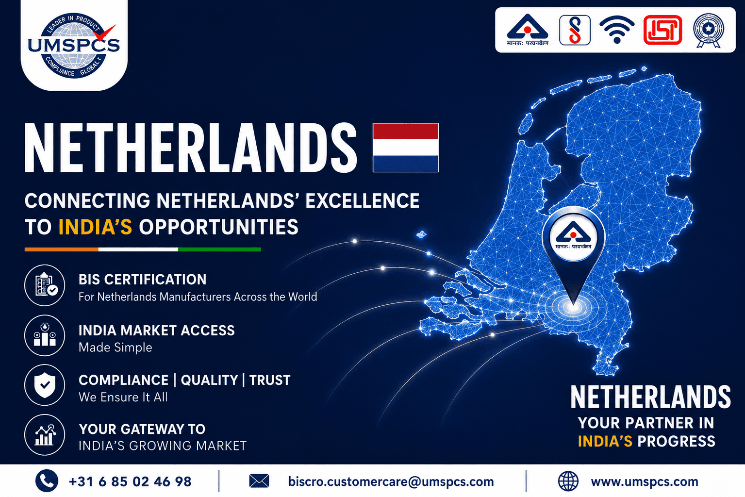 BIS Certification Consultant in Netherlands