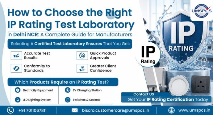 IP Rating Test Laboratory in Delhi NCR