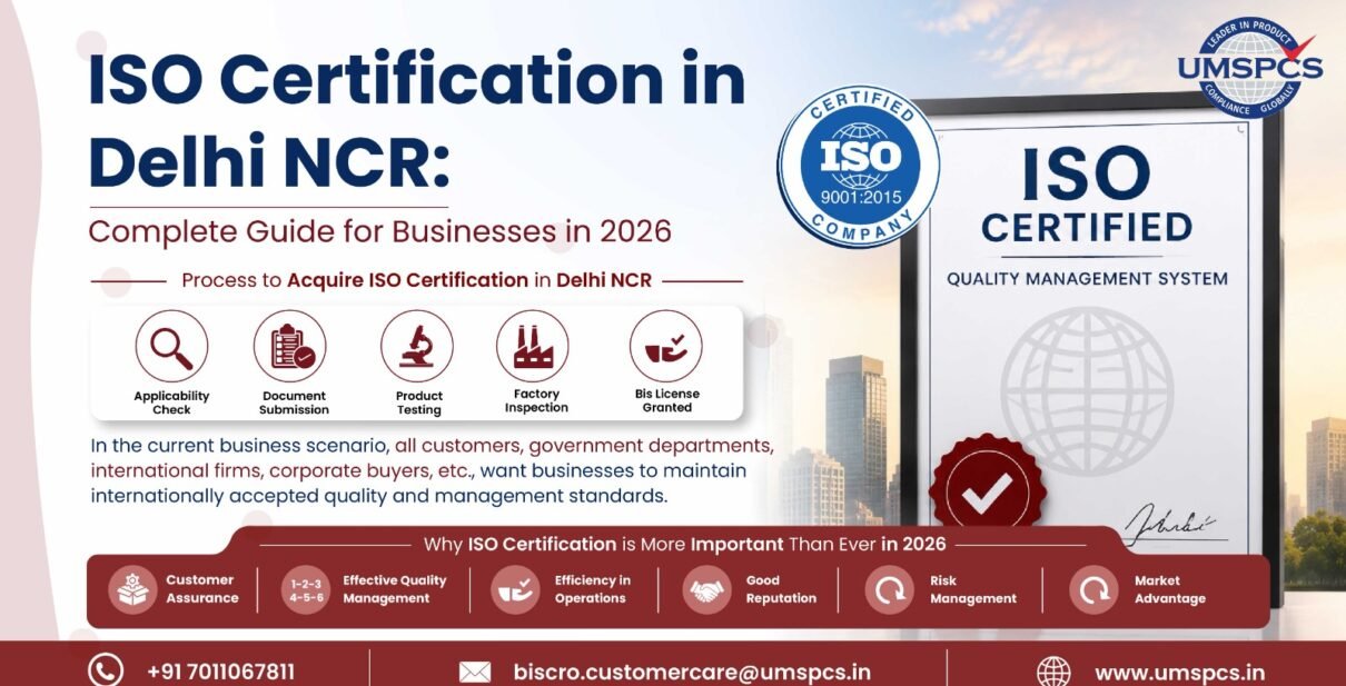 ISO Certification in Delhi NCR