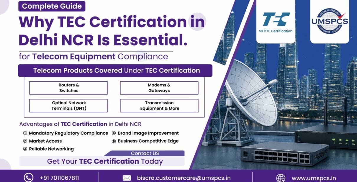TEC Certification in Delhi NCR