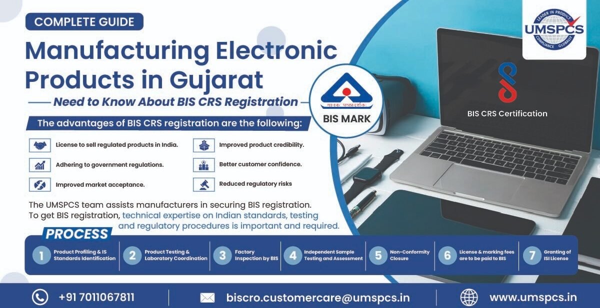 BIS CRS certification in Gujarat