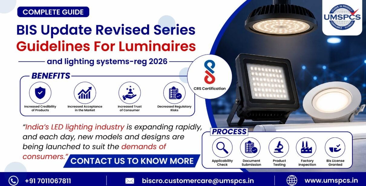 BIS Update Revised series guidelines for luminaires and lighting systems