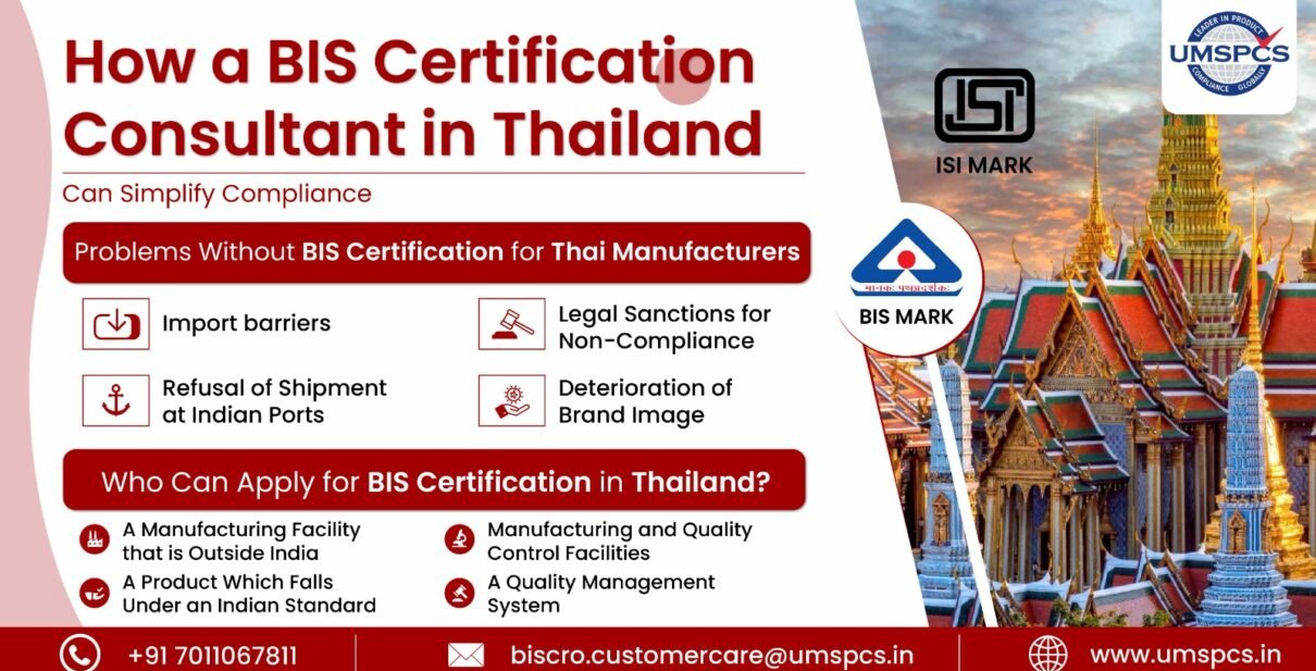 How a BIS Certification Consultant in Thailand Can Simplify Compliance