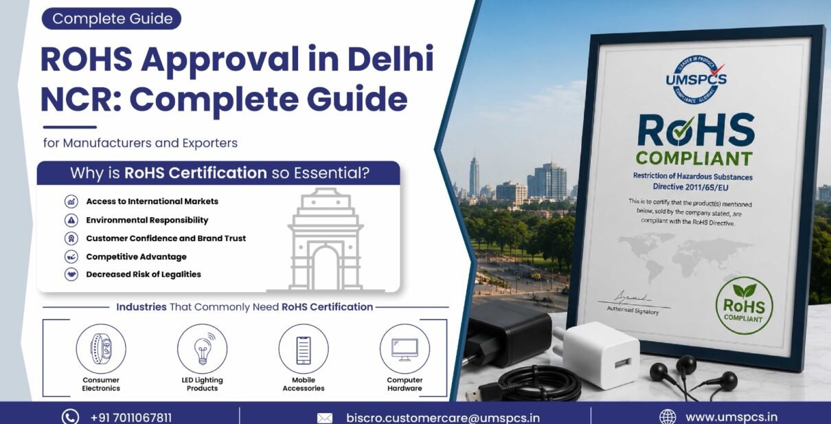 ROHS Approval in Delhi NCR