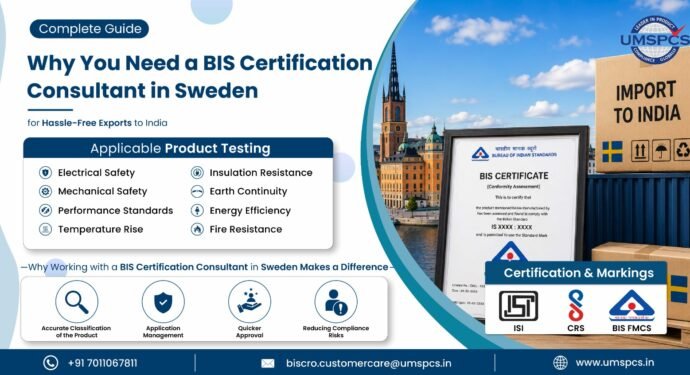 BIS Certification Consultant in Sweden