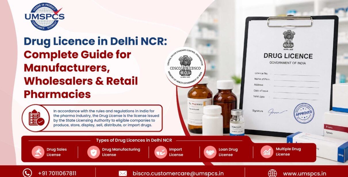 Drug Licence in Delhi NCR