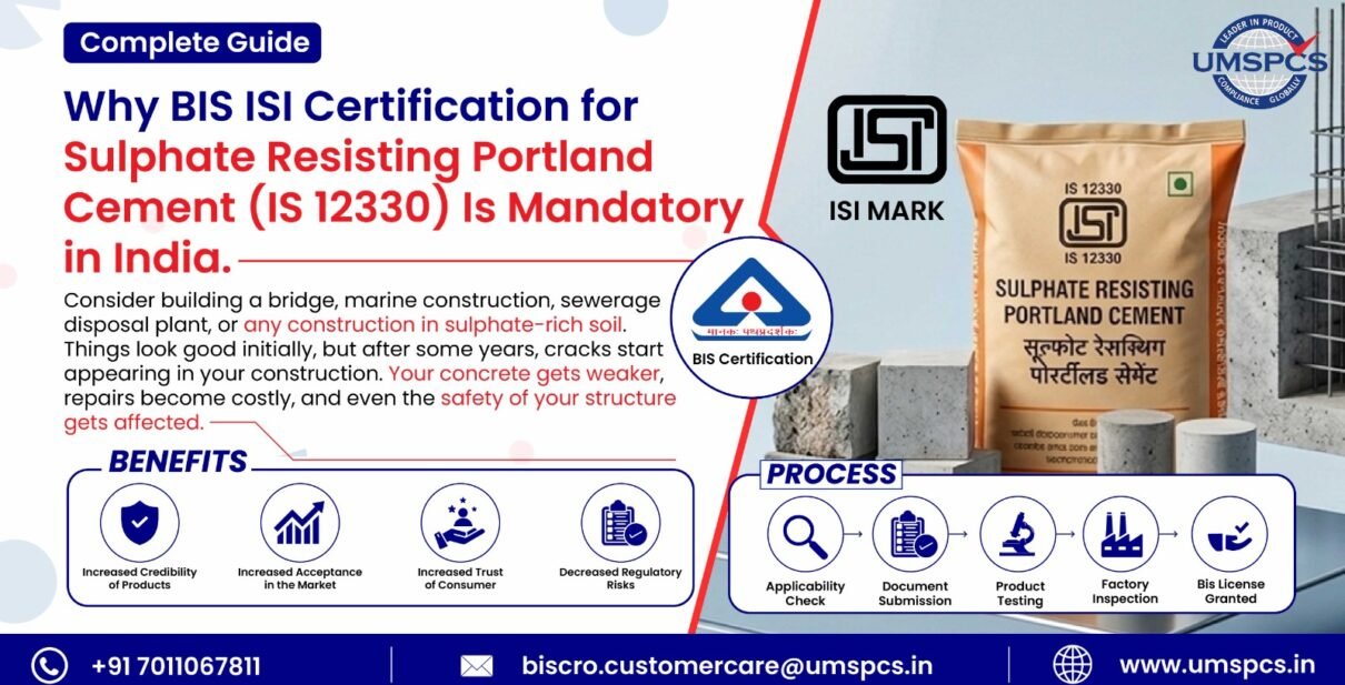 Why BIS ISI Certification for Sulphate Resisting Portland Cement