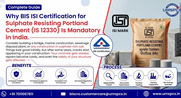 Why BIS ISI Certification for Sulphate Resisting Portland Cement