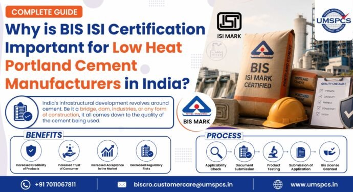 Why is BIS ISI Certification Important for Low Heat Portland Cement Manufacturers in India?