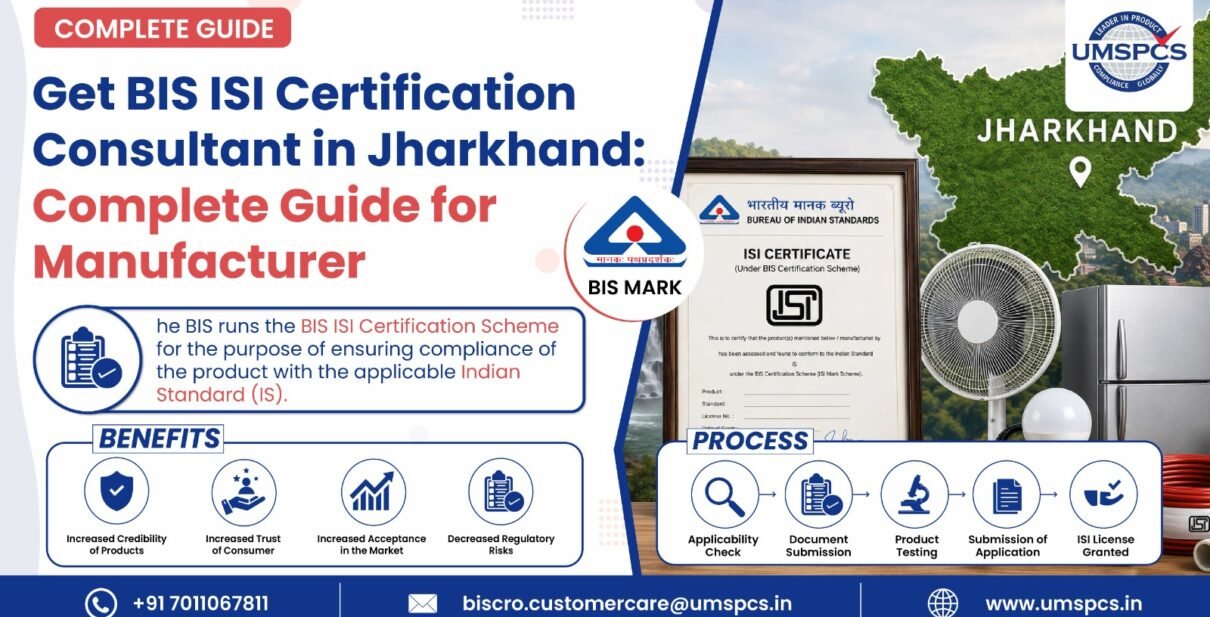 BIS ISI Certification Consultant in Jharkhand
