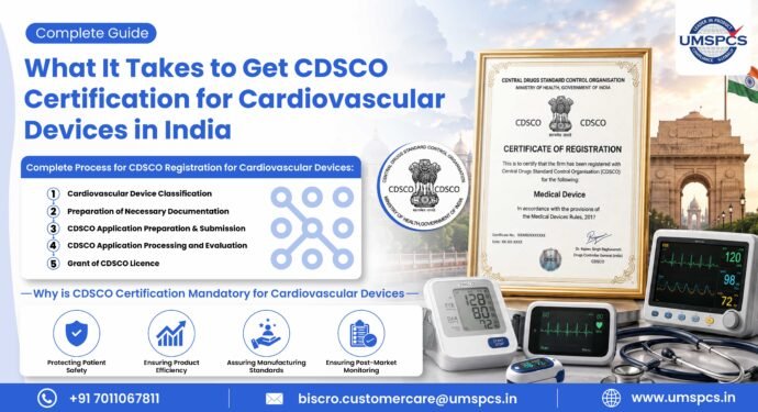 CDSCO Certification for Cardiovascular Devices