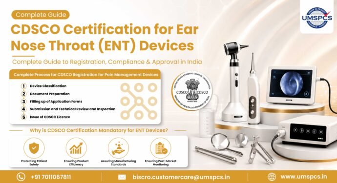 CDSCO Certification for Ear Nose Throat