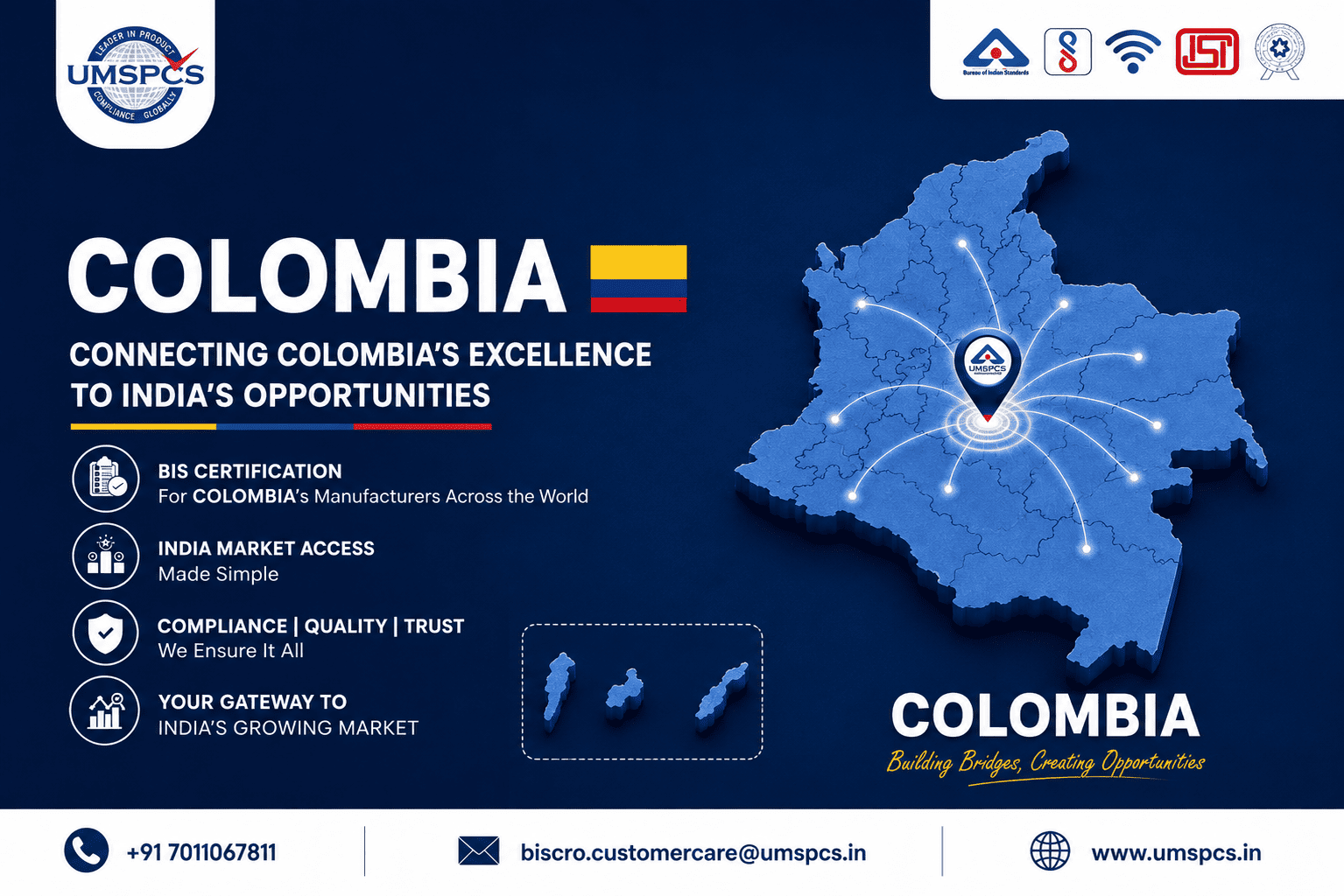 BIS Certification Consultant in Colombia